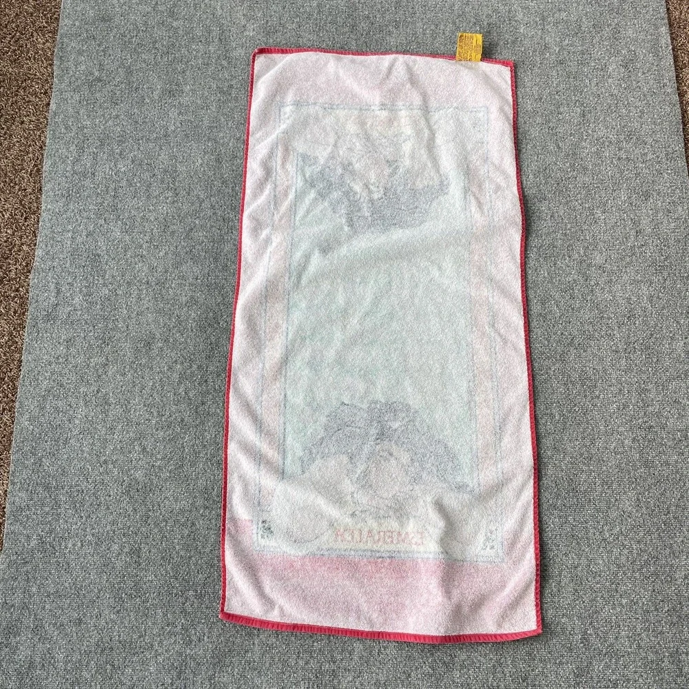 The Hunchback of Notre Dame Towel Esmeralda Beach Vintage 90's Disney 44 X 21‎